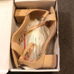 MaxMuxun Leather Heels